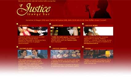collegamento al sito del Justice Caf�.it - Apre una nuova finestra