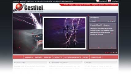 Home page del sito Gestitel - Apre una nuova finestra