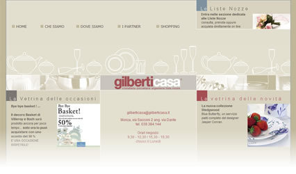 collegamento al sito www.gilberticasa.it - Apre una nuova finestra