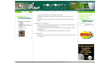 collegamento al sito golfosity.com - Apre una nuova finestra
